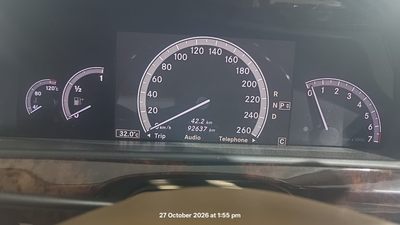 2010 Mercedes-Benz S Class S 500